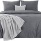5 Piece Cotton Waffle Weave Bed-in-a-bag