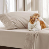 Ruched Sheet Set-2