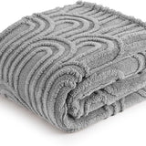 Arch Shaggy Sherpa Fleece Blanket