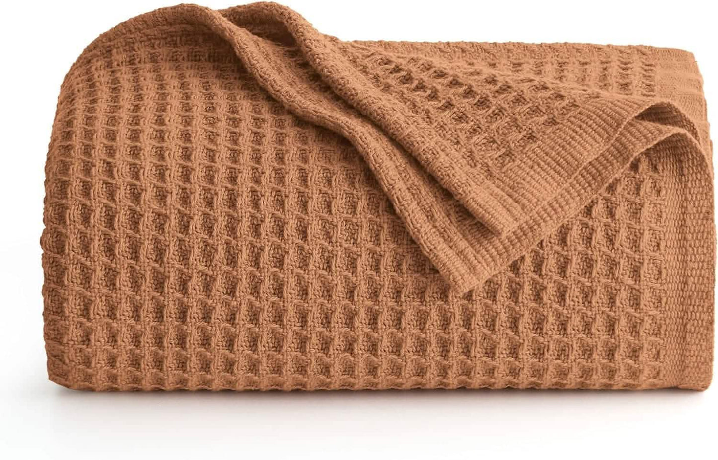 Cotton Waffle Weave Blanket
