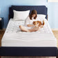 GentleSoft™ Three-Zone Quilted Mattress Pad