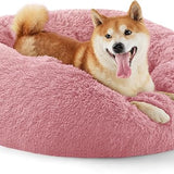 Calming Donut Bed for Dogs and Cats