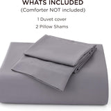 Rayon Derived from Bamboo Duvet Cover Set