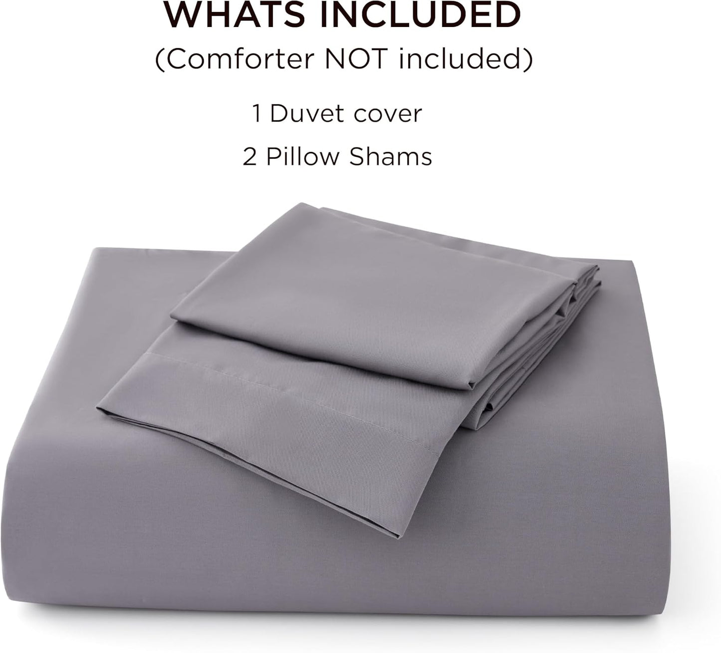Rayon Derived from Bamboo Duvet Cover Set