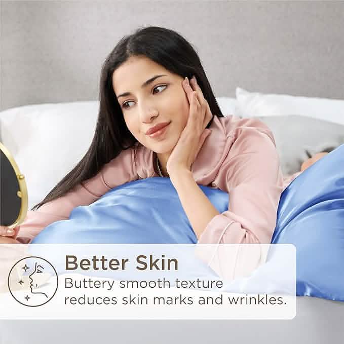 Solid Satin Pillowcase-2