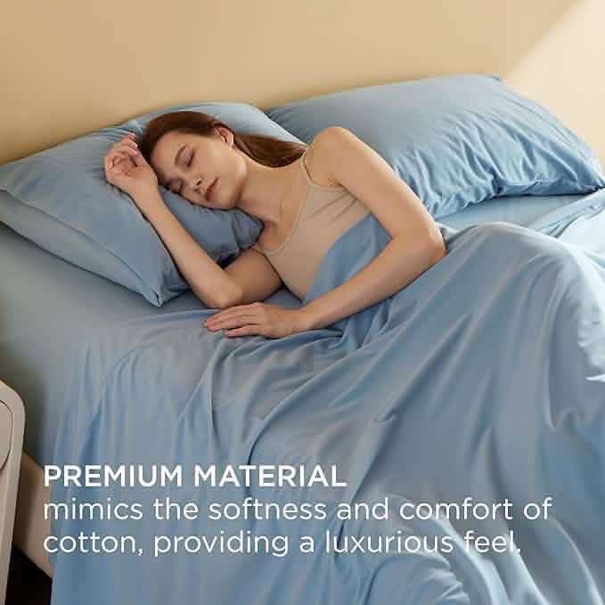 Faux Cotton Flannel Sheet Set