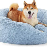 Calming Donut Bed for Dogs and Cats