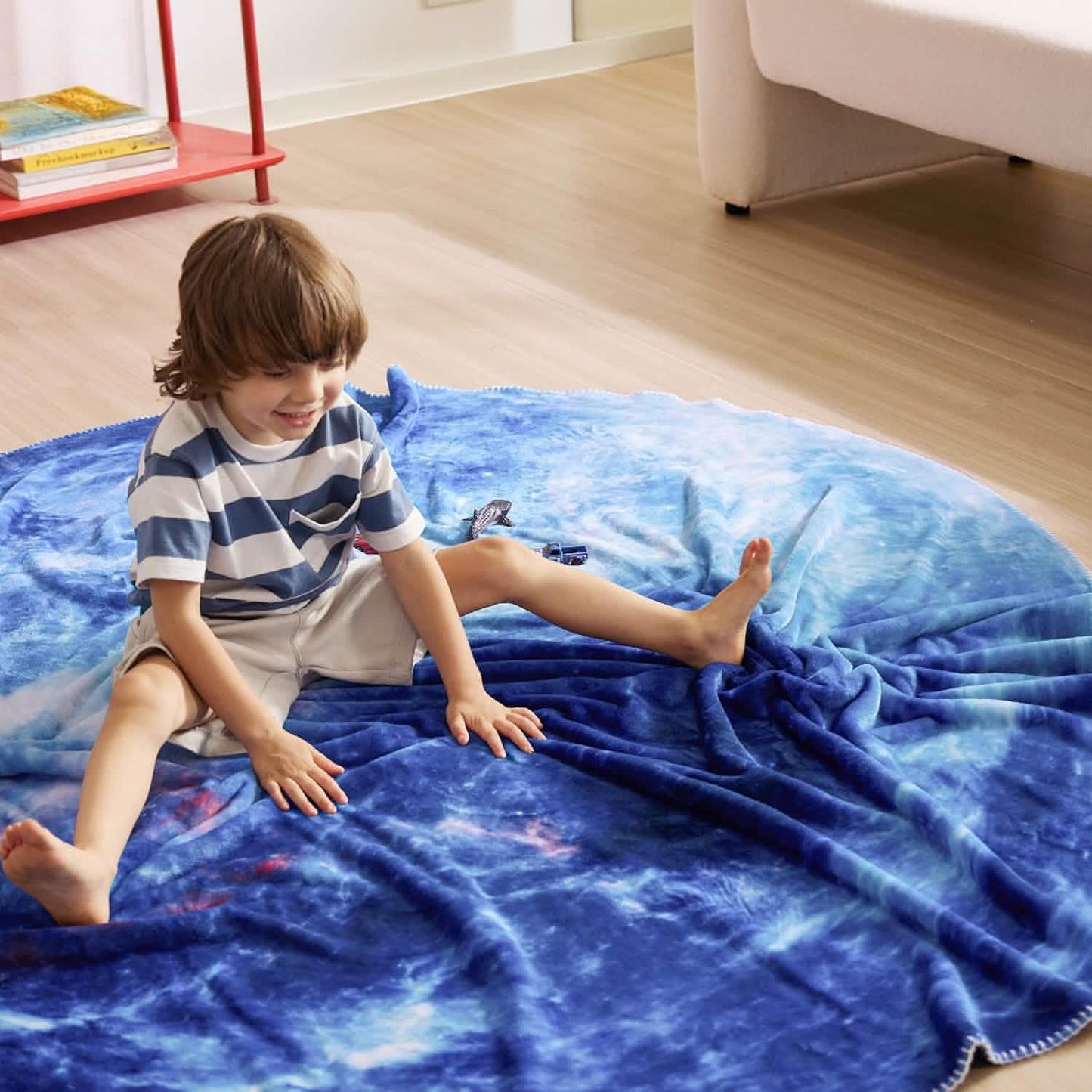 Funny Blanket Blue
