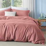 Polyester and Rayon Derived Duvet Cover Set