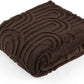 Arch Shaggy Sherpa Fleece Blanket