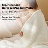 Bedsure Ultra-Soft Double Side Yarn Sherpa Blanket