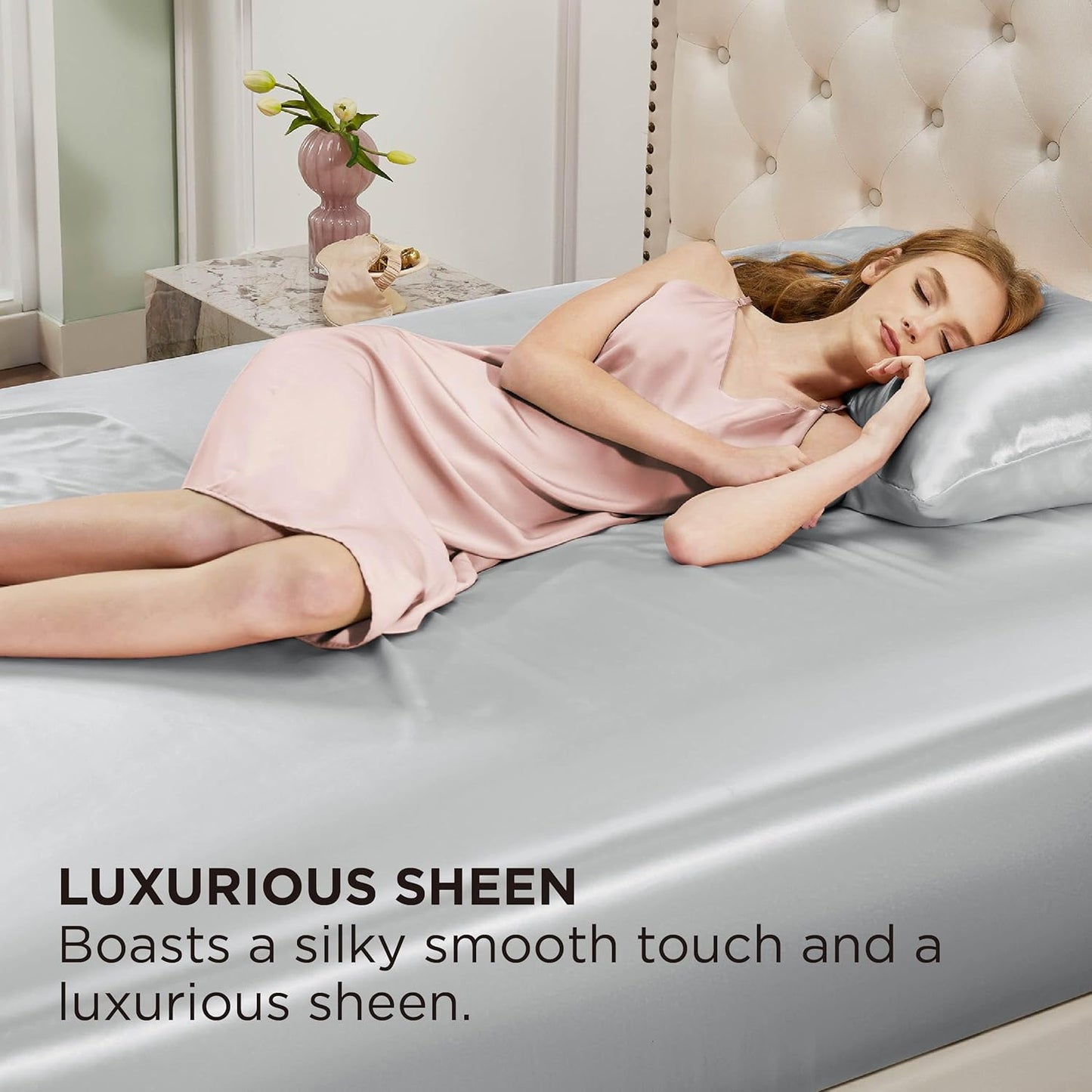 Satin Fitted Sheet