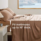 Lyocell Cotton Blend Washed Sheet Set
