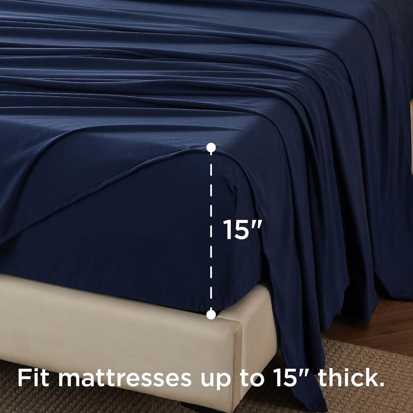 Faux Cotton Flannel Sheet Set