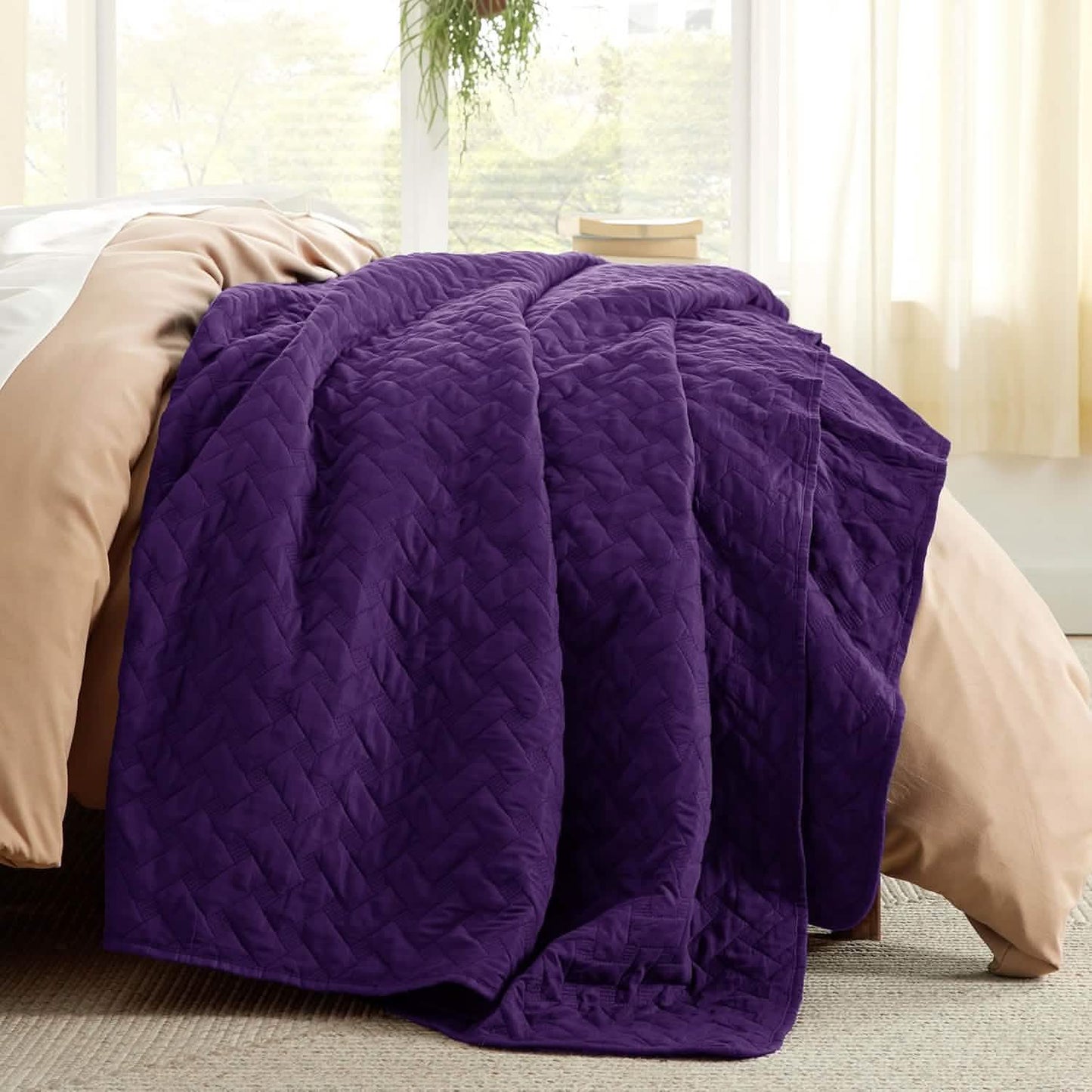 Basket-weave Quilt Set
