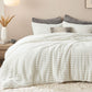 Striped Flannel Comforter Set