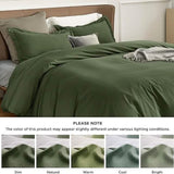 Brushed Microfiber Duvet Cover Sets With Fitted Sheet