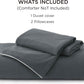 Reversible Two-Tone Sherpa Duvet Cover Set