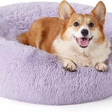 Calming Donut Bed for Dogs and Cats