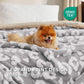 Textured Sherpa Fleece Blanket