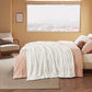 Acquard Decorative Shaggy Fleece Blanket