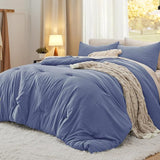 Prewashed Reversible Comforter Set