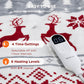 Christmas Flannel Heated Blanket