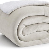 Sherpa and Fleece Reversible Blanket