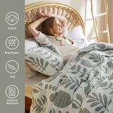 Cotton Muslin Duvet Cover Set