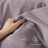 Polyester and Rayon Derived Duvet Cover Set