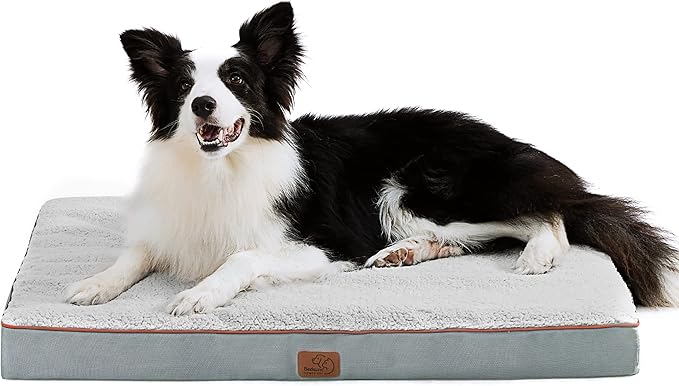 Large Orthopedic Washable Dog Bed
