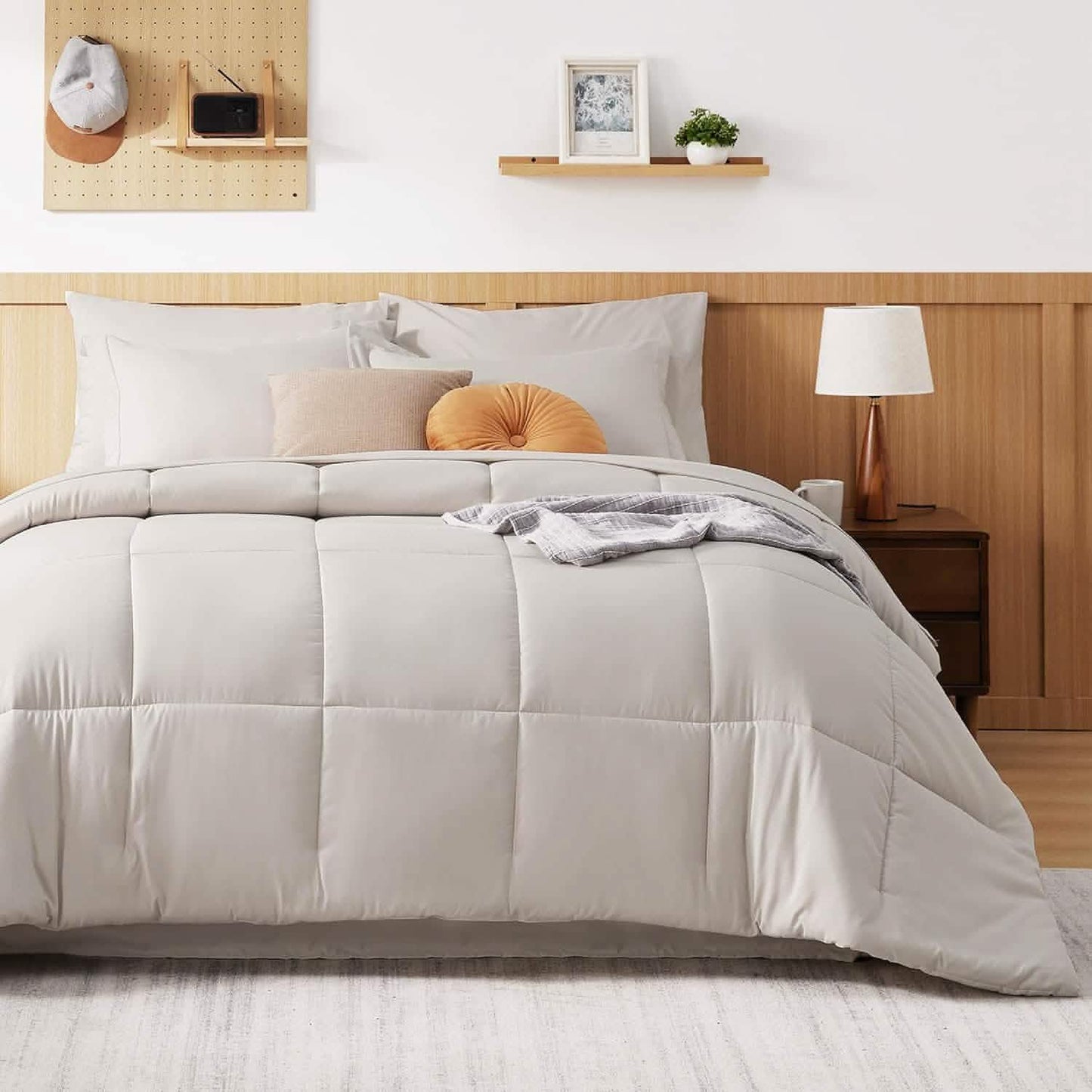 Comforter Set - 7 Pieces Solid