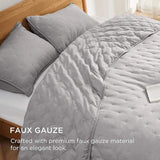 Faux Gauze Quilt Set