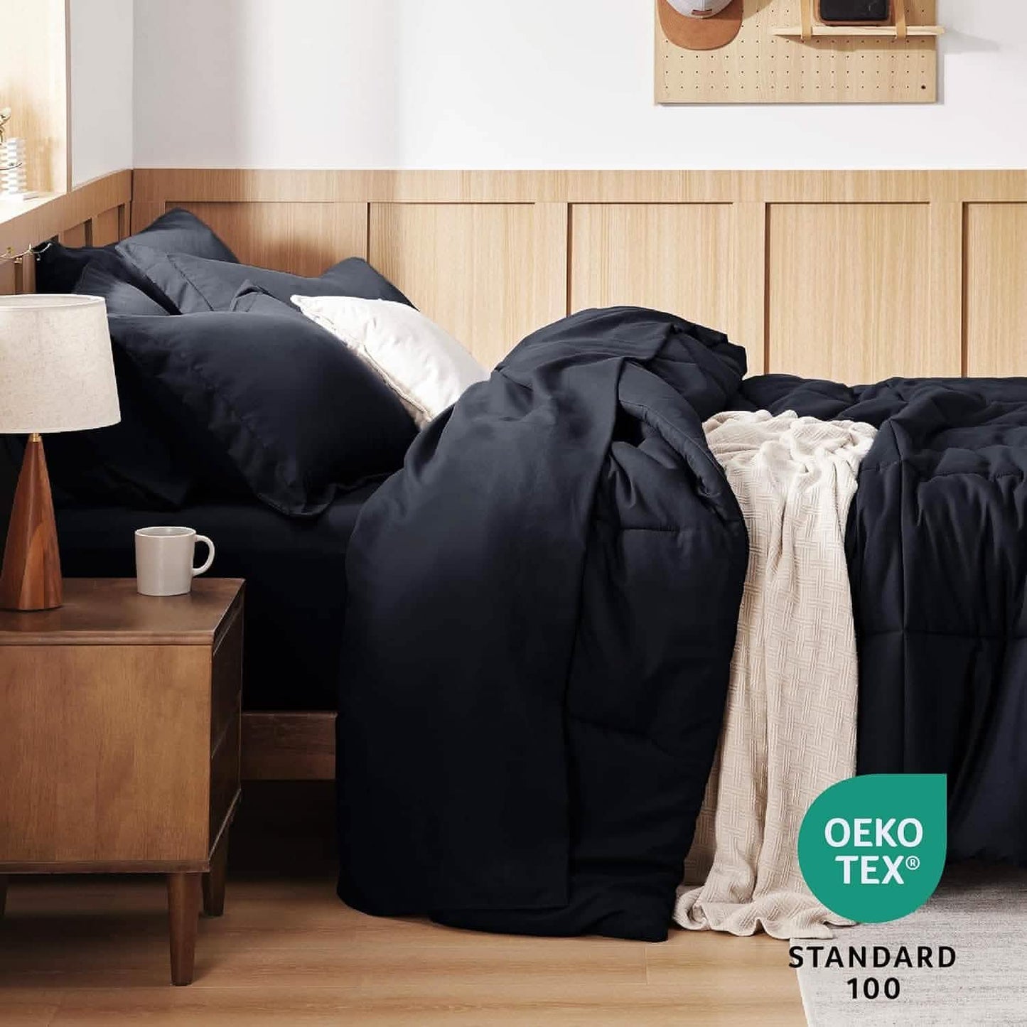 Comforter Set - 7 Pieces Solid