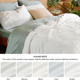 Bedsure Lyocell-Cotton Blend Prewashed Duvet Cover Set