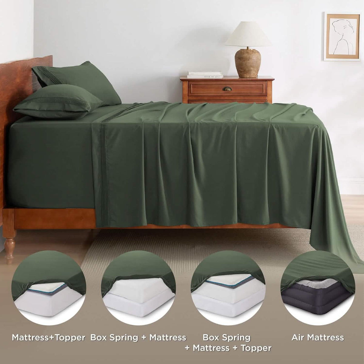 GentleSoft™ Moisture-Wicking Sheet Set