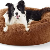 Calming Donut Bed for Dogs and Cats