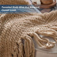 GentleSoft Versatile Knit Woven Chenille Blanket