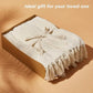 Striped Tufts Throw Blanket