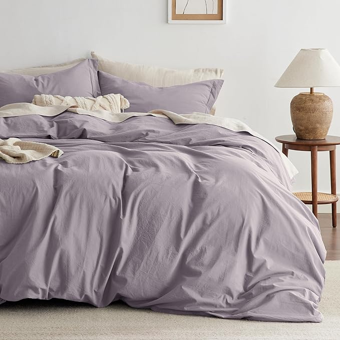 100% Washed Cotton Duvet Cover