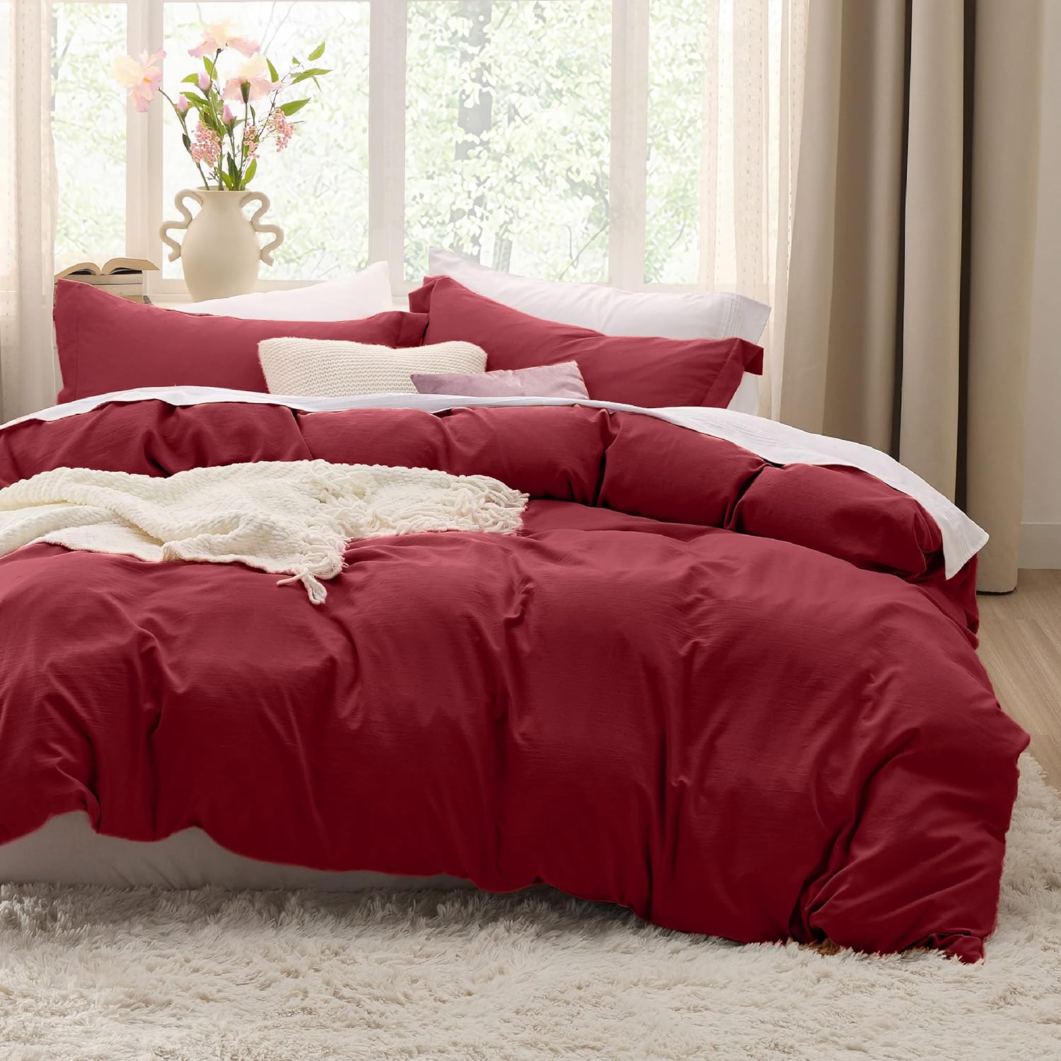 Ultra Soft Hypoallergenic Microfiber Duvet Cover Set