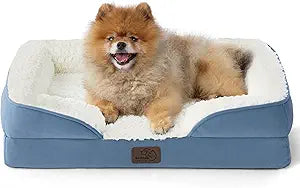 Orthopedic Plush Flannel Dog Sofa