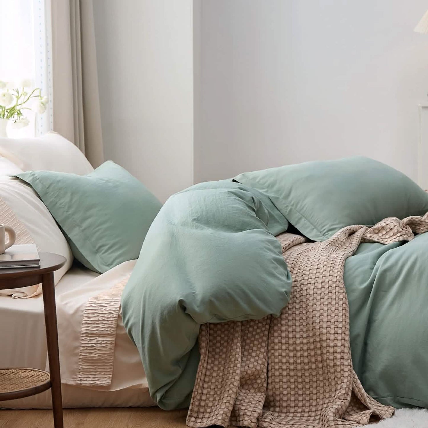 ButterySoft Ultra Soft Hypoallergenic Microfiber Duvet Cover Set
