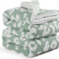 Textured Sherpa Fleece Blanket