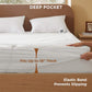 Jacquard Polyester Microfiber Mattress Pad
