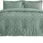 Tufted Embroidery Comforter Set