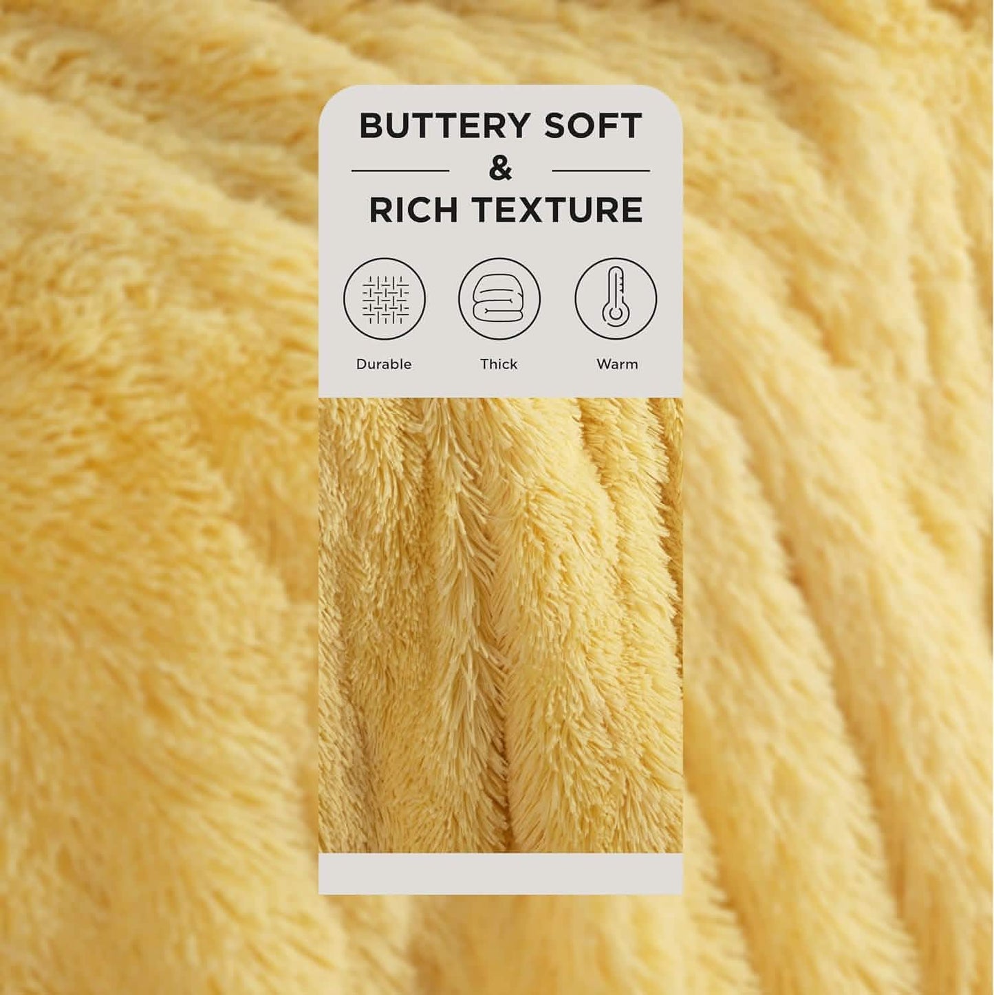 Fuzzy Faux Fur Blanket