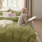 Prewashed Polyester Microfiber Duvet Cover Set