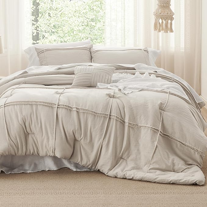 Pinch Pleat Comforter Set-2