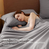 Bedsure 100% Cotton Flannel Pillowcases